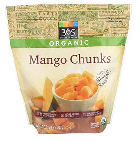 Organic Mango Chunks