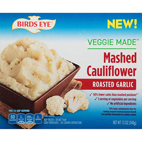 Veggie Made, Mashed Cauliflower, Roasted Garlic